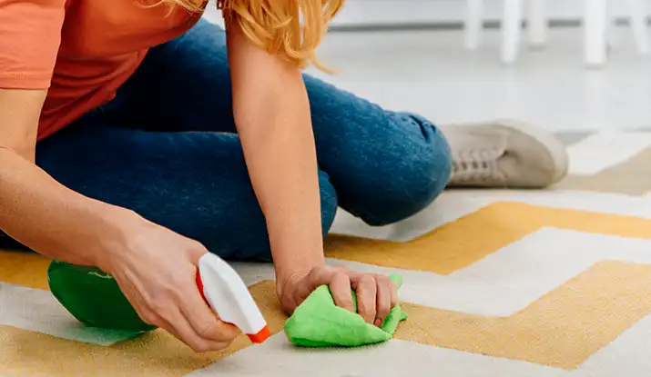 Learn how to Remove Sticky Residue from your carpet