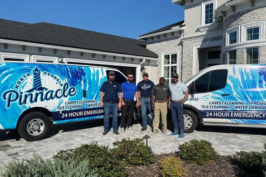 Gainesville Carpet Cleaning Service - Pinnacle Vans Team